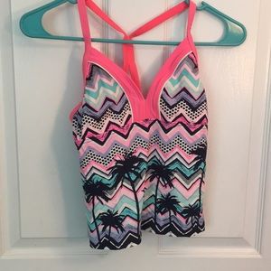 A two piece swimsuit